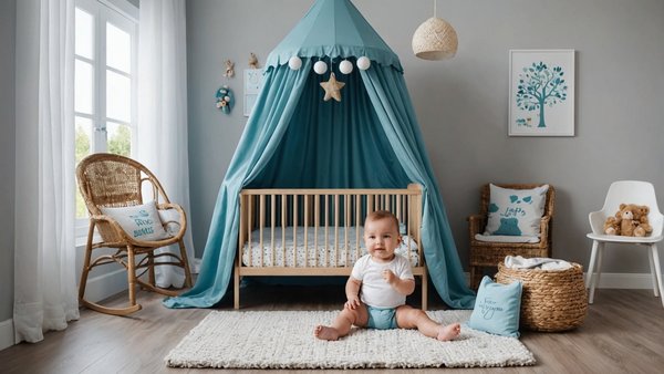 Ciel de lit pour bébé garçon : nos conseils pour bien le choisir