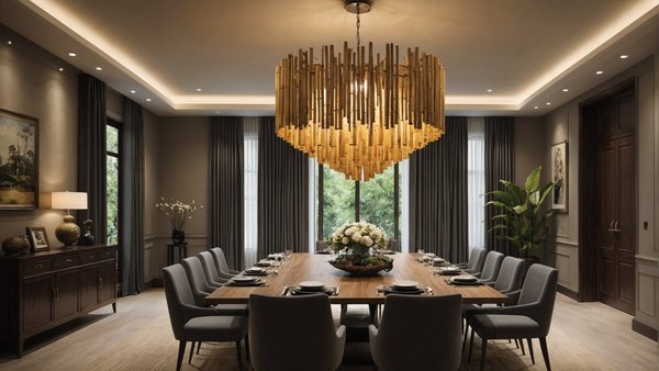 Décorez votre intérieur avec élégance grâce à un lustre bambou