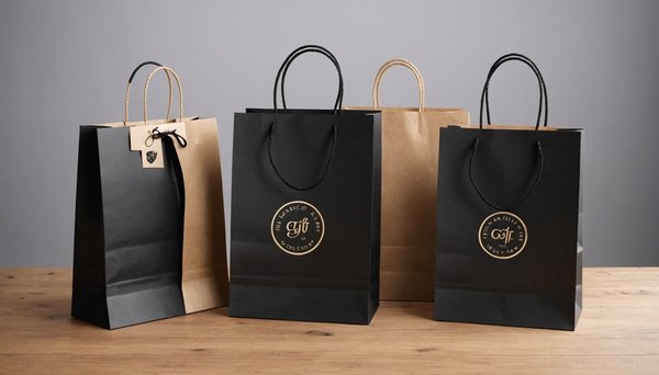 Profitez des pochettes cadeaux kraft vergé noir à prix mini